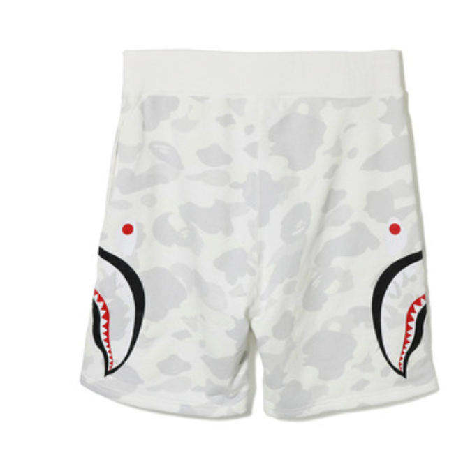 Camouflage solid color children's shorts